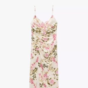 Floral Spaghetti Strap Dress